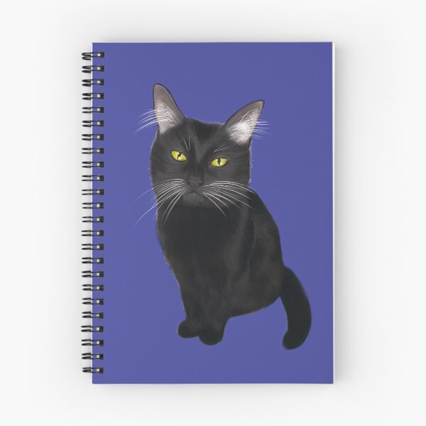 Item preview, Black Cat Pet Portrait designed and sold by Nico Del G.