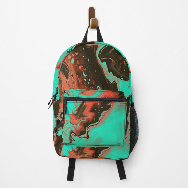 Item preview, Abstract Pattern Holographic Distorted Liquid Oil Paint designed and sold by InvestingRoad.