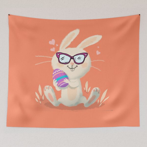 Item preview, Bunny With Glasses designed and sold by AmberSiraj.