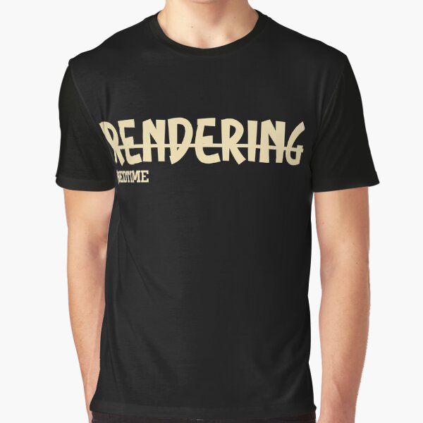 Vista previa del artículo con la obra «RENDERING ......... HORA DE DORMIR», diseñado y vendido por Aymanclothings.