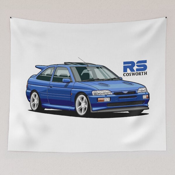 Artikelvorschau, Eskorte RS Cosworth (blau) entworfen und verkauft von Vitorooh.