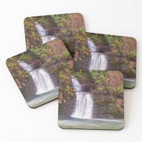 Item preview, Temperate Rainforest, Rocky Waterfall designed and sold by ACC .