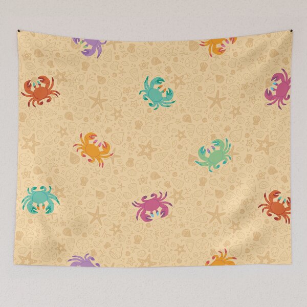 Item preview, All these crabs on a beach designed and sold by artskls.