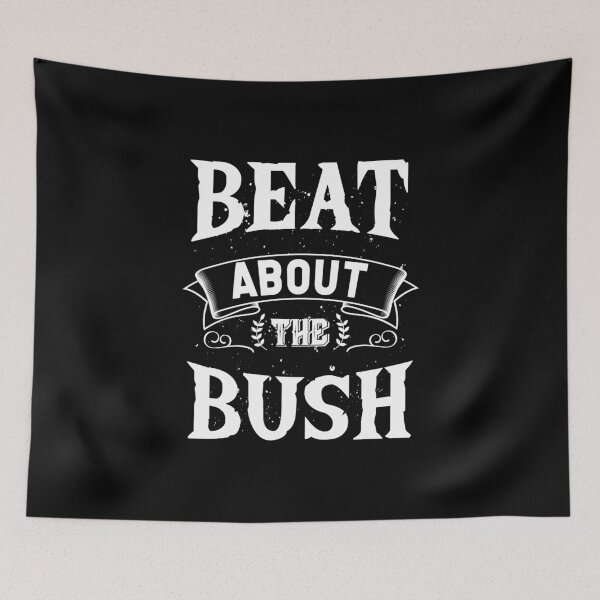 Item preview, Beat about the bush --- black and white designed and sold by glitchman2.
