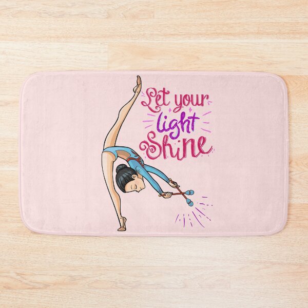 Aperçu de l'œuvre Que ta lumière brille – Gymnastique rythmique créée et vendue par Gymnastics Store.