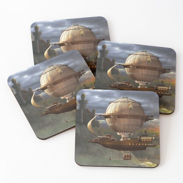 Item preview, Steampunk  Balloon on the Moors designed and sold by CassieNash.