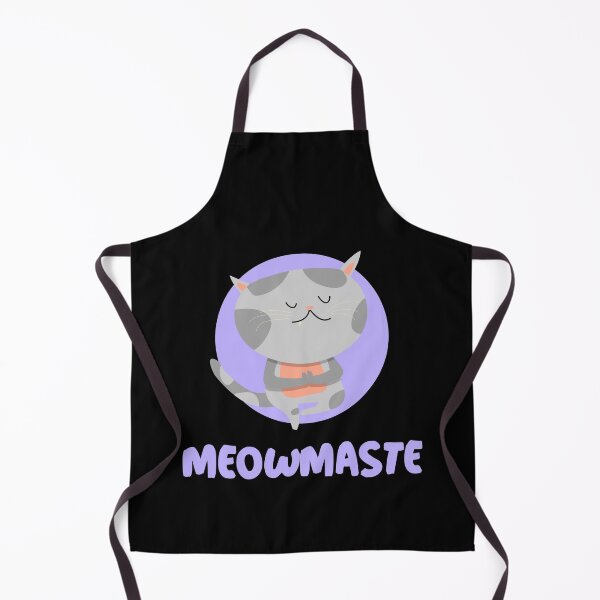 Item preview, Meowmaste Yoga Cat Meditation designed and sold by hendeJens.