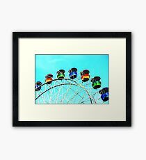 Colour Wheel Framed Print