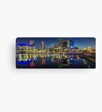 Salford Quays Panorama Canvas Print