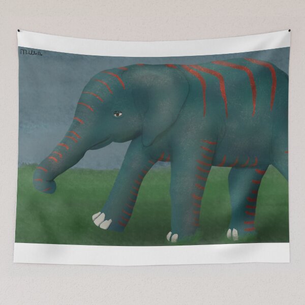 Item preview, Colorful Elephant designed and sold by CreativeMatthew.