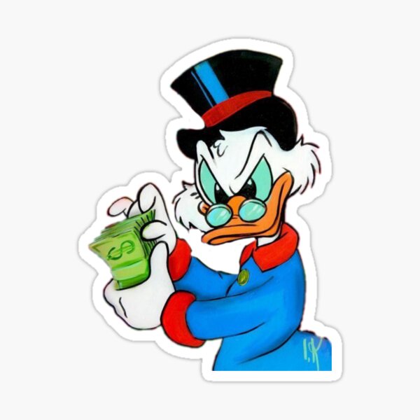 Scrooge McDuck Sticker