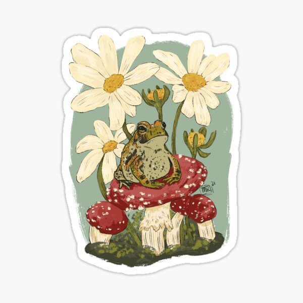 Item preview, Toad On a Toadstool designed and sold by twintabbies.