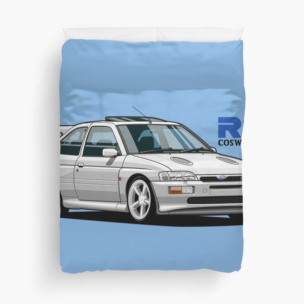 Escort RS Cosworth (white) Duvet Cover