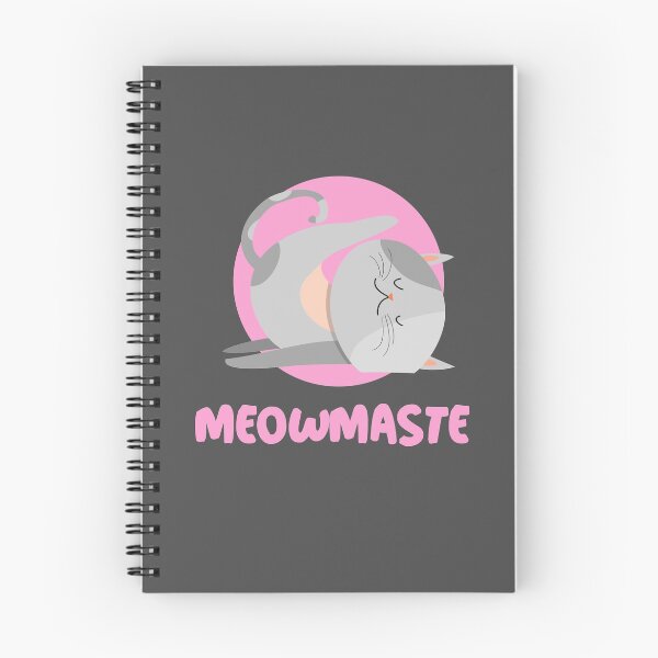 Item preview, Meowmaste cat Halasana pink designed and sold by hendeJens.