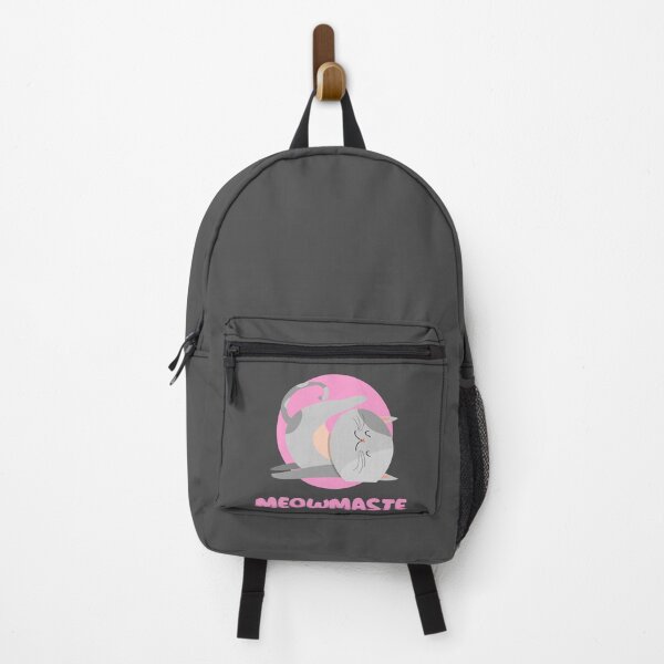 Item preview, Meowmaste cat Halasana pink designed and sold by hendeJens.