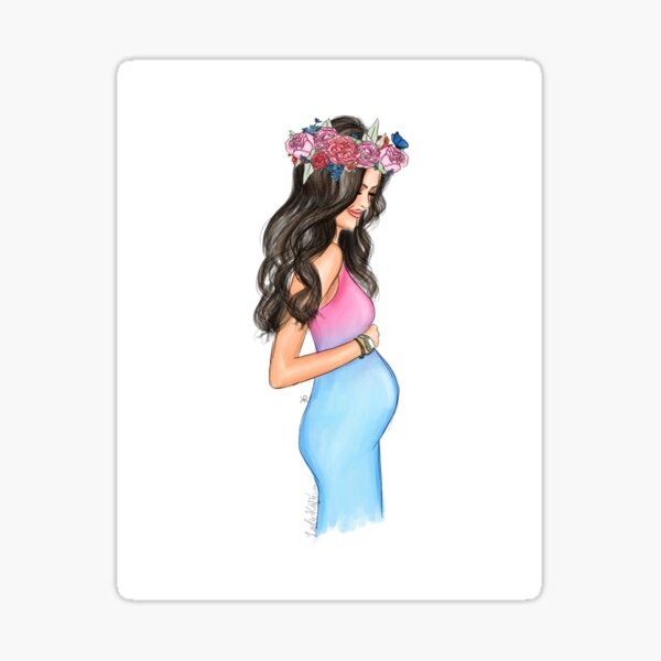 He Equips the Called black hair fair skin Sticker