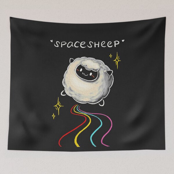 Item preview, SPACESHEEP SPACESHIP PUN designed and sold by Surreptica.