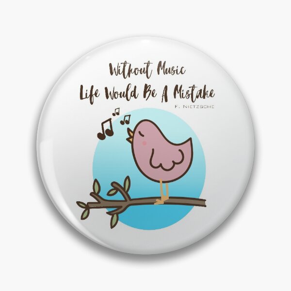 Item preview, Without Music Life Would Be A Mistake quote – Friedrich Nietzsche. designed and sold by angelisart.