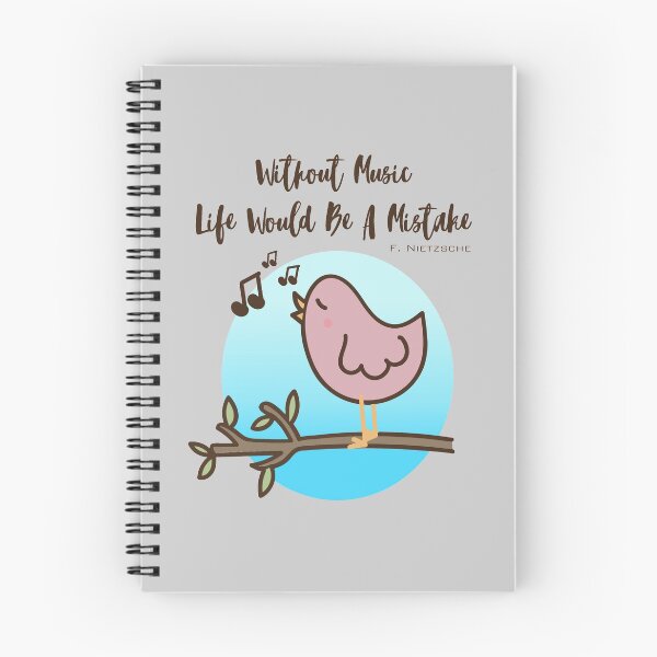Item preview, Without Music Life Would Be A Mistake quote – Friedrich Nietzsche. designed and sold by angelisart.