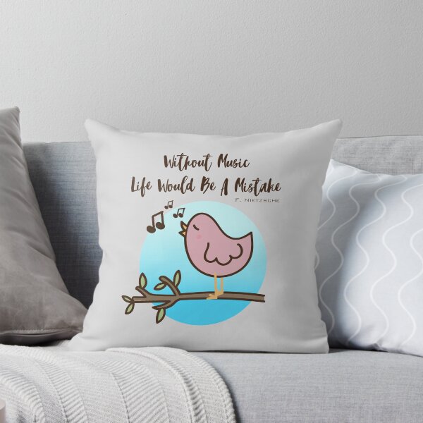 Item preview, Without Music Life Would Be A Mistake quote – Friedrich Nietzsche. designed and sold by angelisart.