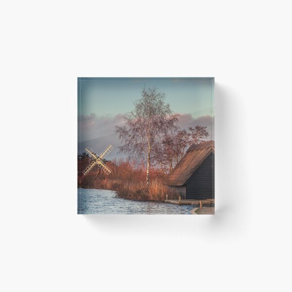 Item preview, Evening Light on Boardmans Mill Norfolk   designed and sold by dp-images.
