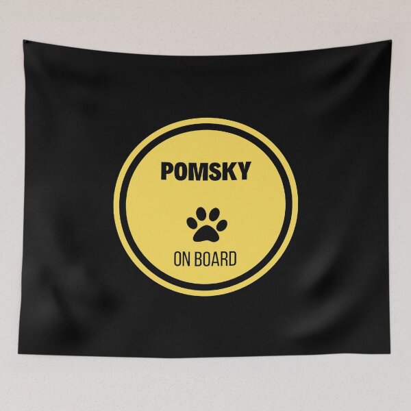 Item preview, Pomsky On Board designed and sold by Akihiko Daisuka.