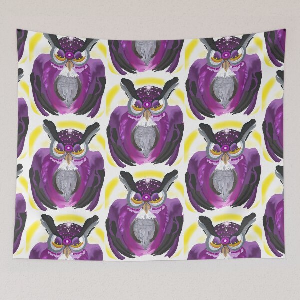 Item preview, "Tranquil owl" Artwork designed and sold by BenCreator.