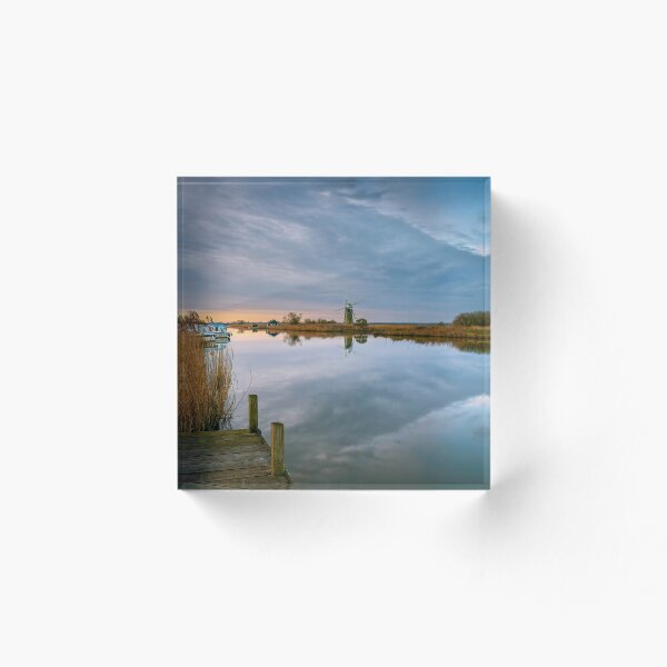 Item preview, Norfolk Broads Windmill at Dawn designed and sold by dp-images.
