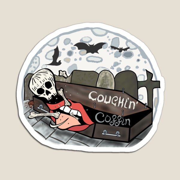 Item preview, Coughin 'Coffin designed and sold by CreativeLore.