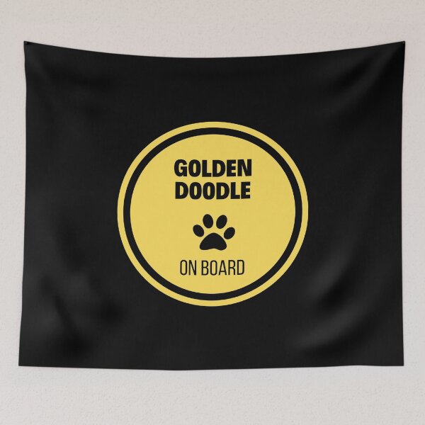 Item preview, Goldendoodle On Board designed and sold by Akihiko Daisuka.