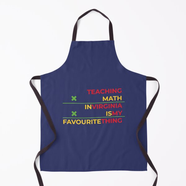 Item preview, Teaching math in Virginia is my favourite thing  designed and sold by Cat-designs.