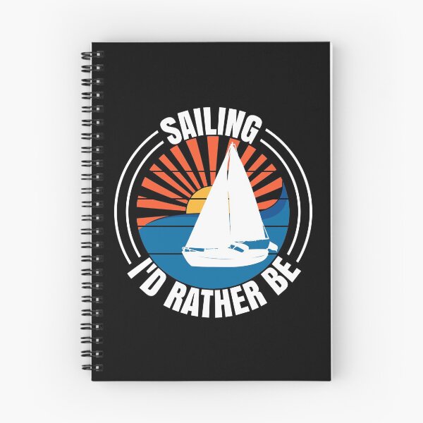 Item preview, Sailing I'd Rather Be Sailboat Yachting Monohull Boat designed and sold by CharJens.