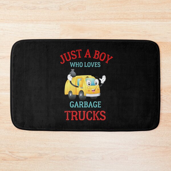 Item preview, Just A Boy Who Loves Garbage Trucks designed and sold by WoodburyLake.