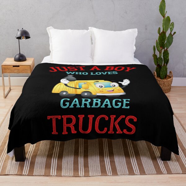 Item preview, Just A Boy Who Loves Garbage Trucks designed and sold by WoodburyLake.