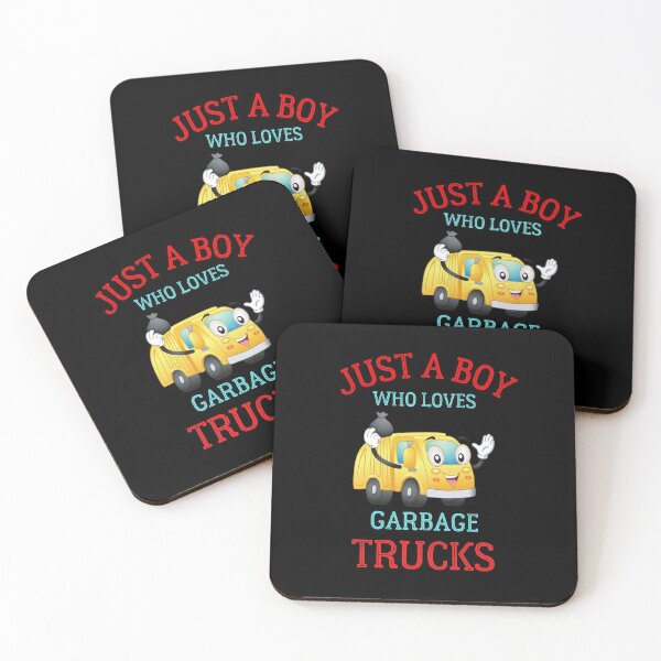 Item preview, Just A Boy Who Loves Garbage Trucks designed and sold by WoodburyLake.