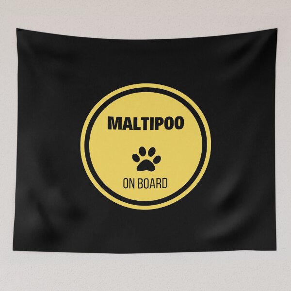 Item preview, Maltipoo On Board designed and sold by Akihiko Daisuka.