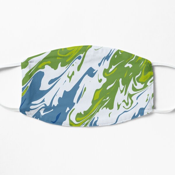Waves Flat Mask