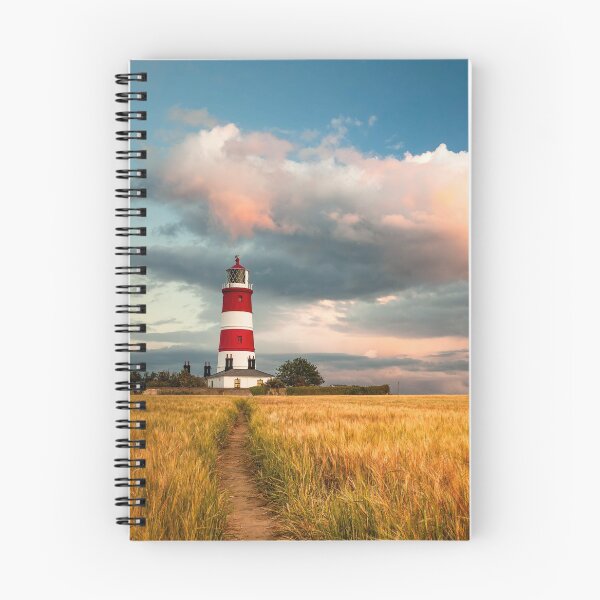 Item preview, Evening light over Happisburgh Lighthouse designed and sold by dp-images.
