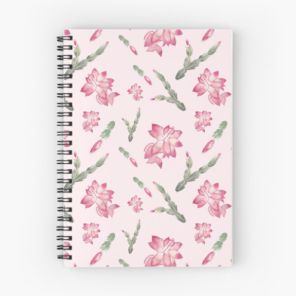 Item preview, Holiday Cactus pattern in pink designed and sold by Ecaterina Capanji.