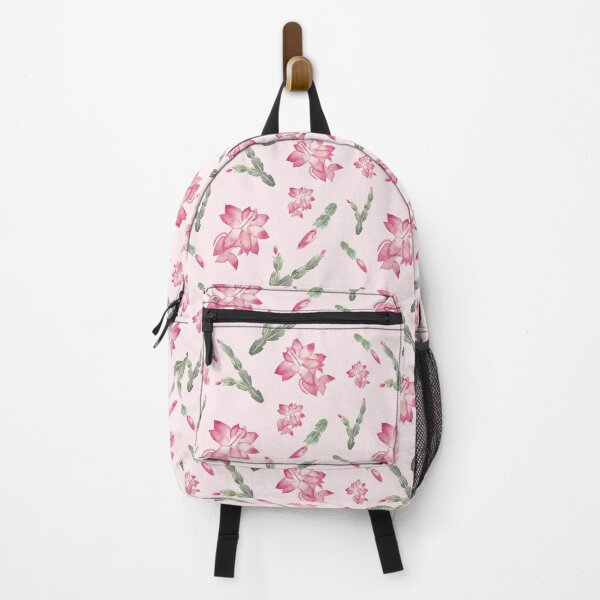 Item preview, Holiday Cactus pattern in pink designed and sold by Ecaterina Capanji.
