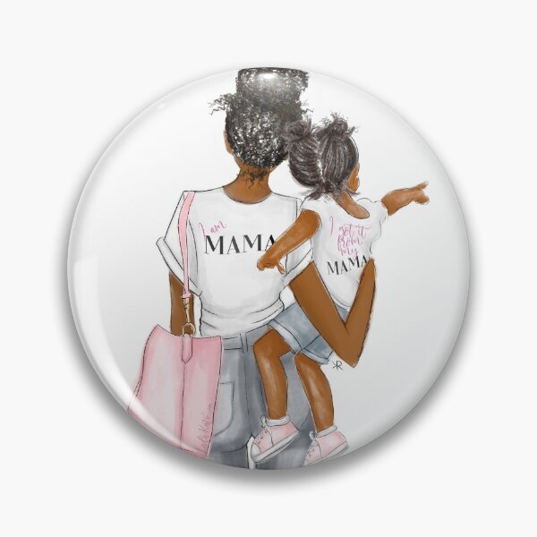 Item preview, I got it from my mama toddler girl curly hair dark skin designed and sold by LadieKatie.