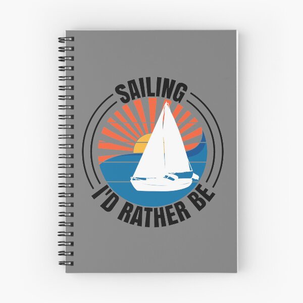 Item preview, Sailing I'd Rather Be Sailboat Yachting Monohull Boat designed and sold by CharJens.