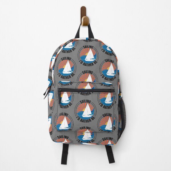 Item preview, Sailing I'd Rather Be Sailboat Yachting Monohull Boat designed and sold by CharJens.