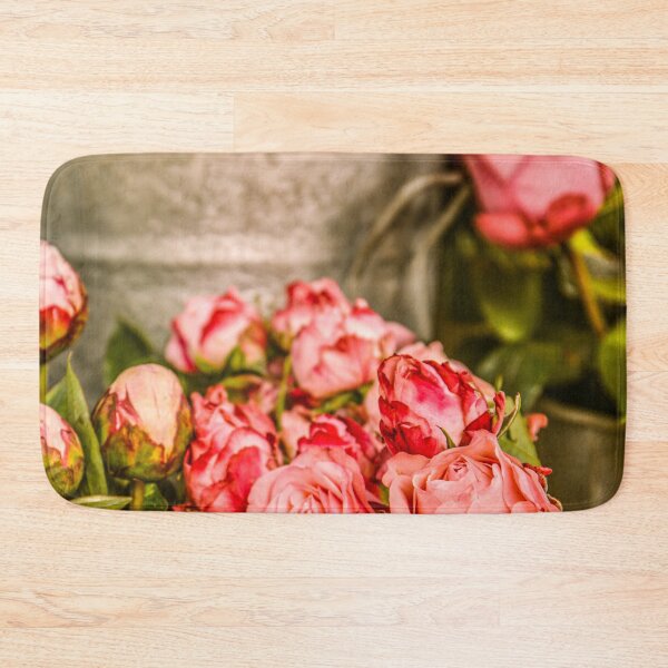Item preview, Carnation flower plant bloom shower curtains designed and sold by JD369.