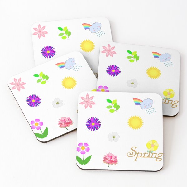 Item preview, Spring Flowers Sticker Pack designed and sold by Christienne.