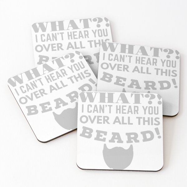 Item preview, WHAT!? I CAN'T HEAR YOU OVER ALL THIS BEARD! designed and sold by Steve Parknsons.