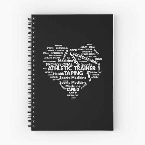 Item preview, Athletic Trainer Word Cloud Heart designed and sold by TeesYouWant.