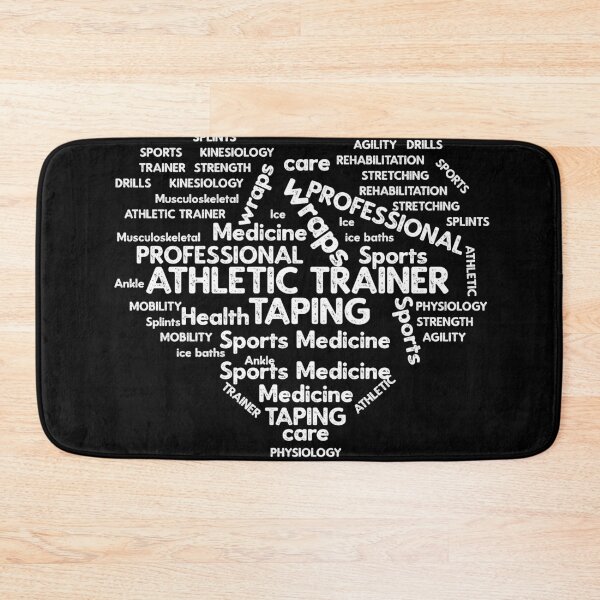 Item preview, Athletic Trainer Word Cloud Heart designed and sold by TeesYouWant.