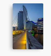 Bridge to the Beeb Canvas Print