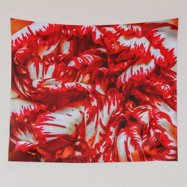 Item preview, Carnation flower plant bloom shower curtains designed and sold by JD369.